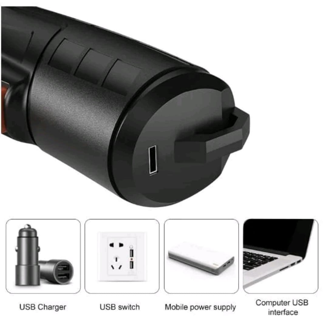 Charging fleksibel via USB - charger mobil, stop kontak, powerbank, laptop